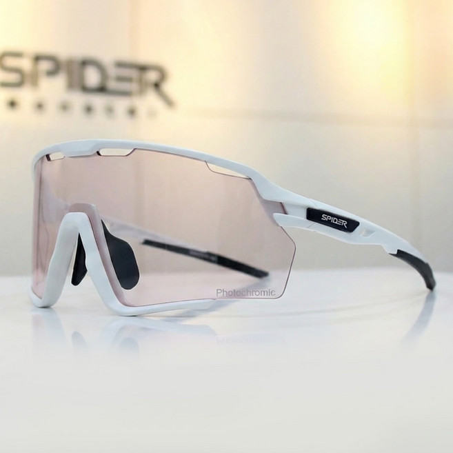러닝 스포츠고글 선글라스 변색 라이딩 미러 골프 자전거 편광 스파이더몬스터 퀀텀