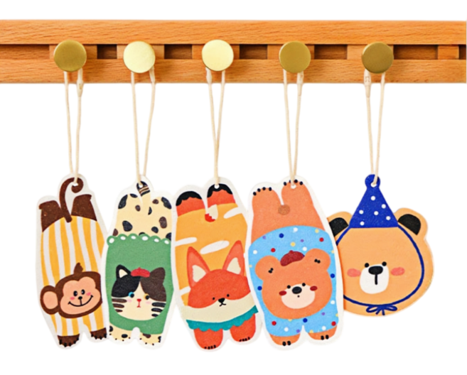 아이실린 다목적 해면 천연펄프 셀룰로오스 수세미 5종 세트, 5개