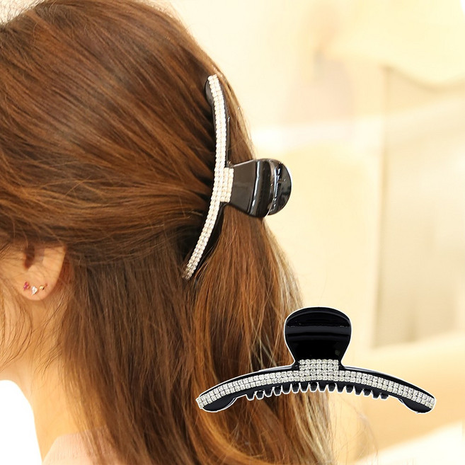 미다미 베이직 일자 핸드메이드 빅사이즈 집게핀