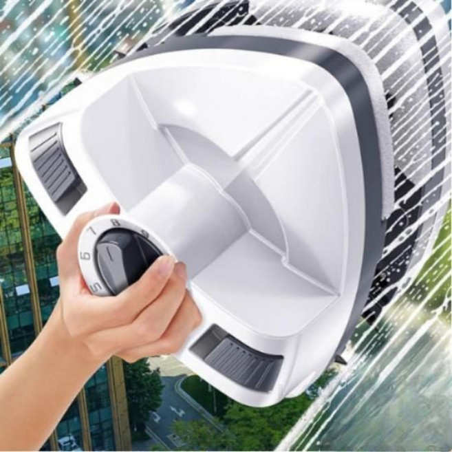 고층 아파트 창문 청소기 유리 양면 세척 도구 가정용 편리한 청소 밀대 자석 유리창 닦이 외부 베란다 창문, 1개