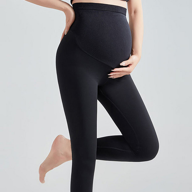 [당일출고] 수엠W 임산부 하이웨스트 레깅스 신축성 좋은 필라테스 요가복 운동용 데일리 B053 임부필라테스레깅스