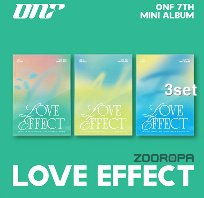 [3종세트] 온앤오프 ONF LOVE EFFECT 미니앨범 7집