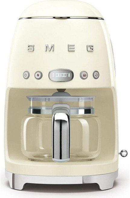 스메그 DCF02CREU 필터 커피 머신 크림색