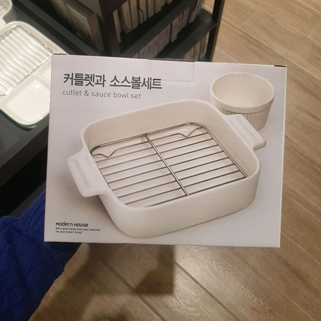 커틀렛과 소스볼세트 화이트, 1개, 소스볼