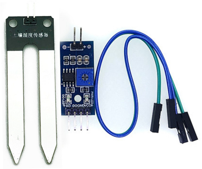 아두이노 토양 습도감지 센서 모듈 수분감지 Soil Moisture Sensor Module, 1개