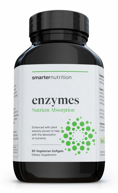 Smarter Nutrition Enzymes 스마터 뉴트리션 엔자임 소화 효소 90정, 1개