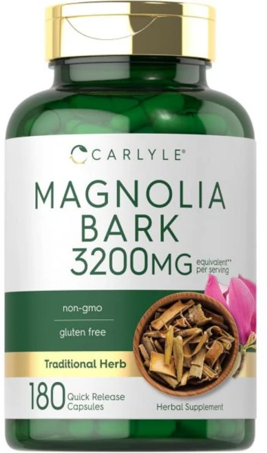 멀티영양제 멀티비타민 칼라일 매그놀리아 껍질 3200mg | 파우더 캡슐 180개 허브 추출물 비GMO 글루텐 프리, 180 Count (Pack of 1), 1개, 180정 - 쿠팡