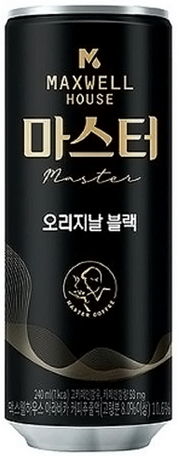 맥스웰하우스 마스터 오리지날 블랙, 240ml, 1개