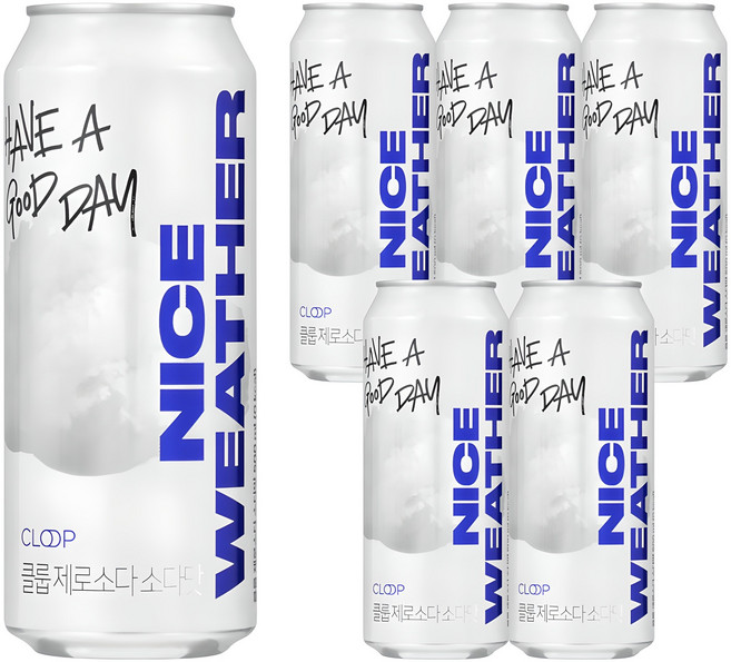 클룹 제로소다 소다맛, 500ml, 6개