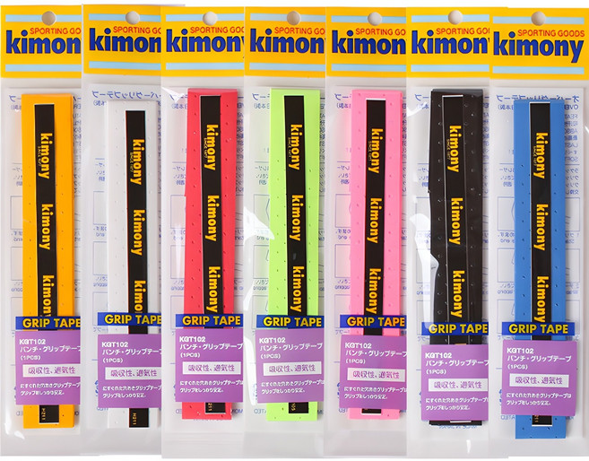 키모니 Hi-Soft EX 배드민턴 홀오버그립 KGT102 7p, 랜덤 발송, 1세트