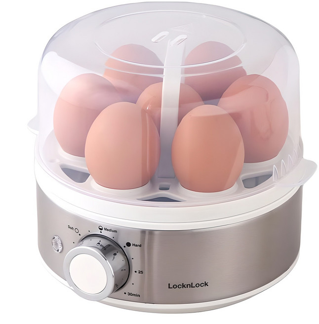 락앤락 계란찜기 7구, EJE213WHT