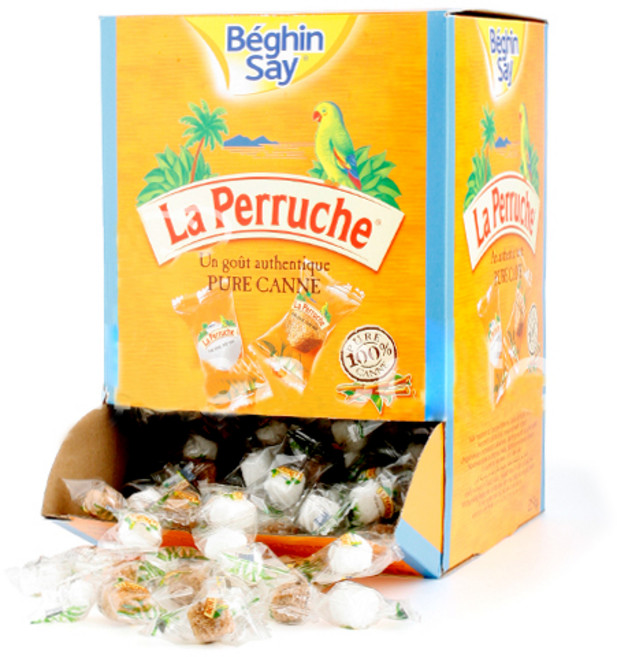 라빠르쉐 앵무새설탕 개별포장 브라운＆화이트 슈가 2.5kg, 1개