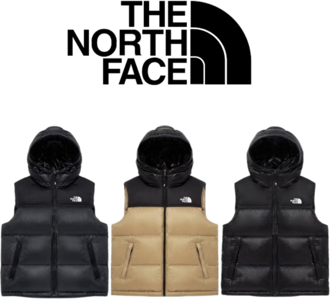 [백화점 100%정품] 노스페이스 눕시 패딩조끼 겨울 공용 덕 다운 에어다운 베스트 조끼