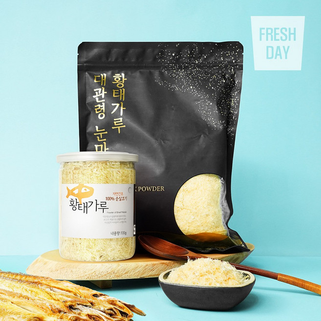 강원도 대관령 눈마을 자연건조 황태가루 100g+180g 천연조미료, 1개