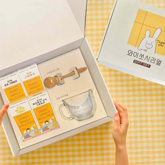 100% 유기농 그래놀라 선물세트(보보), 1개, 240g