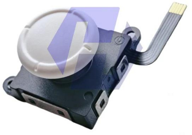 Nintendo Switch/Lite/OLED Joycon 아날로그 엄지 스틱 용 1PC 교체 홀 효과 표류 없음 고감도, 05 white 1pcs