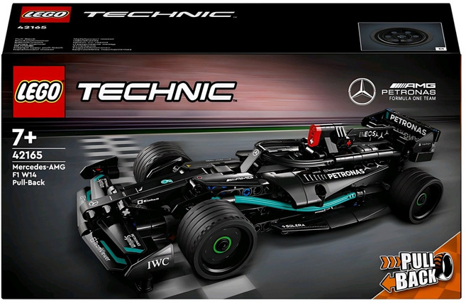 레고 테크닉 42165 Mercedes AMG F1 W14 E Performance Pull Back, 혼합색상, 1개