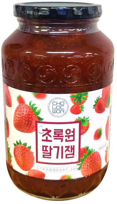 초록원 딸기잼, 1kg, 2개