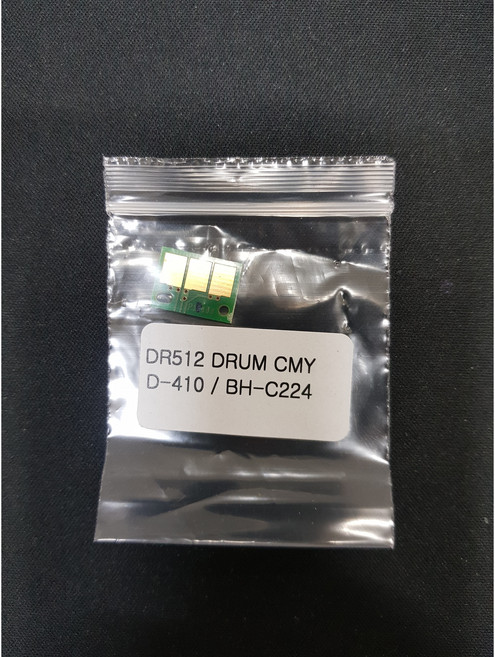 신도리코 D410 D420 미놀타 C224 C225 드럼 칩 CMY 칼라 칩, 칼라(파랑 빨강 노랑)