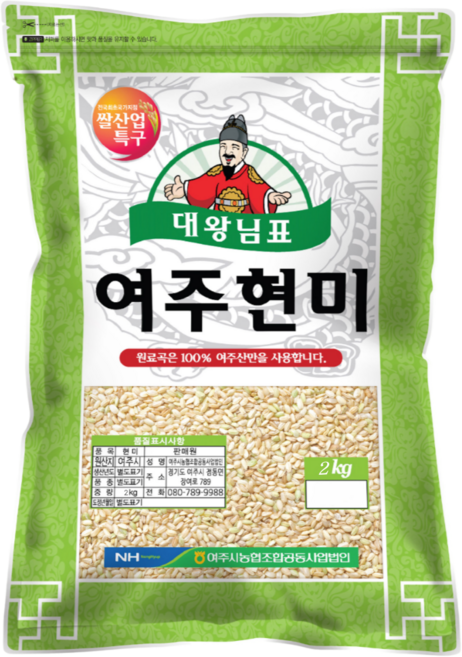 대왕님표 여주현미, 2kg, 1개