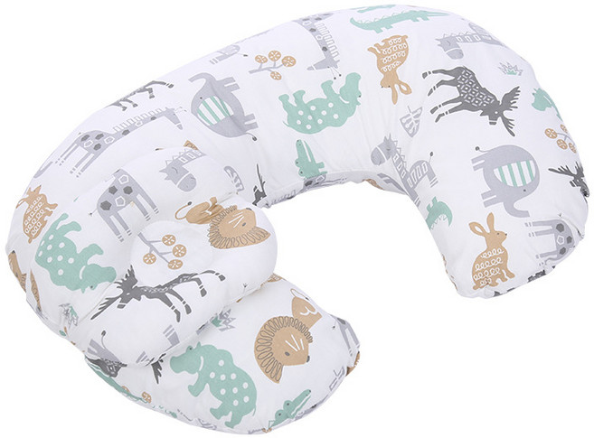 AOHAO 수유쿠션 역류방지, 화이트