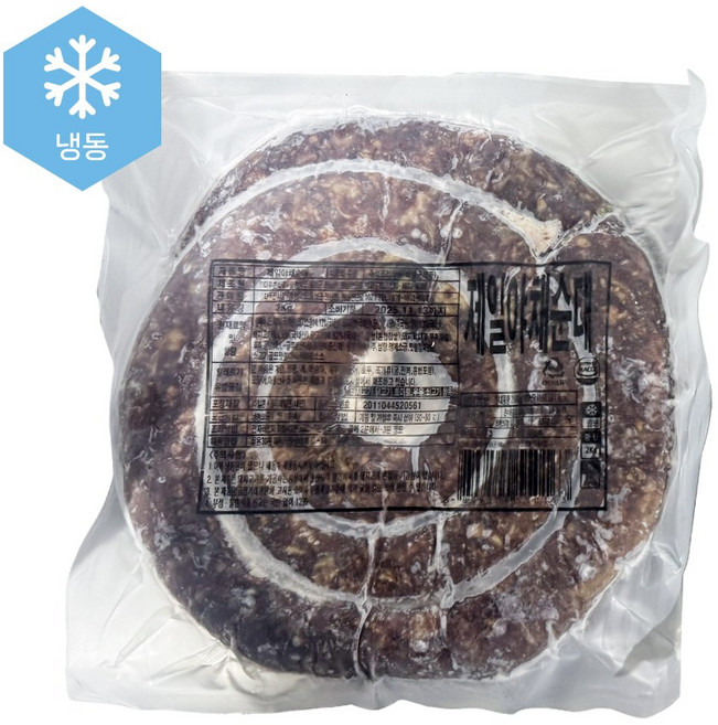 야채순대 제일 2kg 국내산 돼지 국밥 재료 영업용 업소용 대용량 포차, 1개