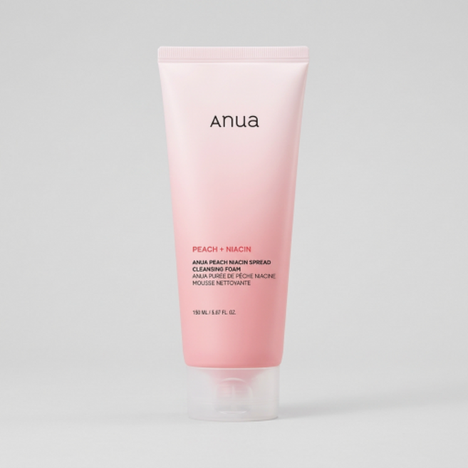 아누아 복숭아 나이아신 스프레드 클렌징폼 150ml, 1개