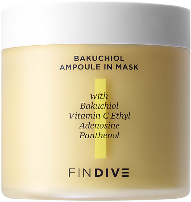 파인다이브 바쿠치올 워시오프 크림 마스크팩 200ml, 1개, 1개입