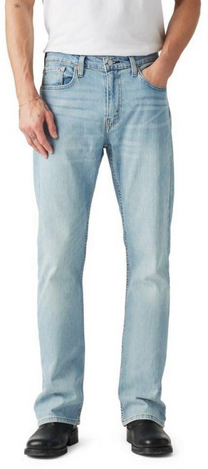 Levi's 남성용 527 슬림 부츠컷 청바지 Here We Stop - Light Indigo