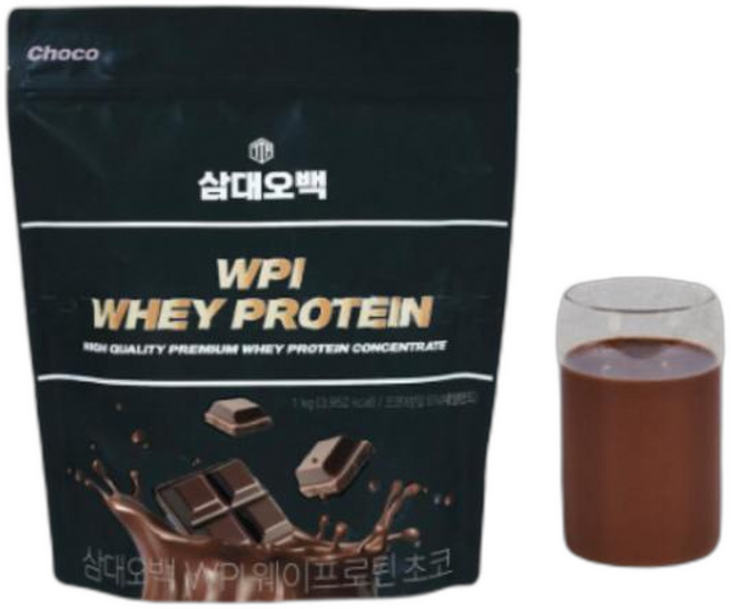 삼대오백 초코맛 헬스 단백질 프로틴 분말 쉐이크, 1개, 1kg