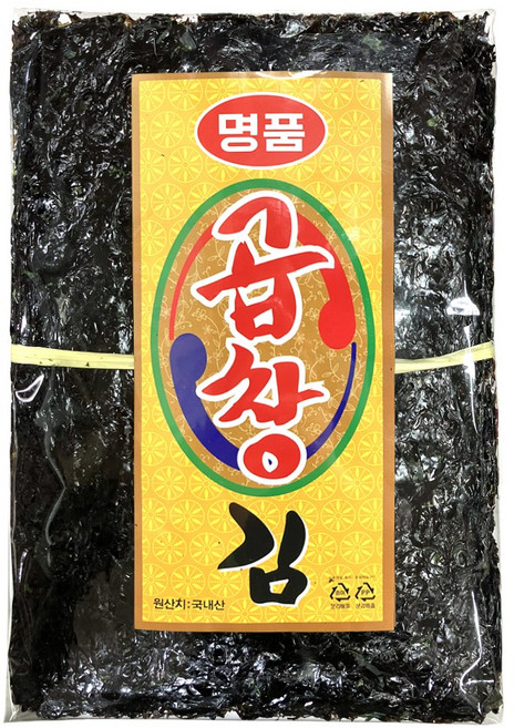 [대해푸드] 햇 곱창돌김 1톳(100장) 최고급형 450g 이상 8속, 1개