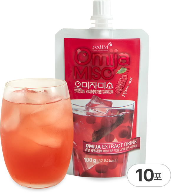문경미소 오미자 주스, 100g, 10개