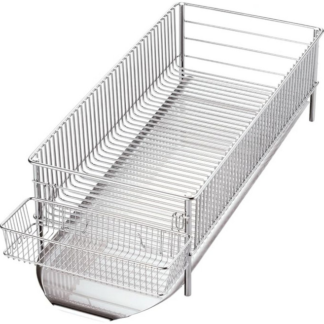 일본 라바제 la base 식기 건조대 선반 슬림 가로형, 1단