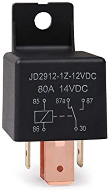 니토무역 릴레이 5핀 12V 80A 5P 자동차 배터리 블랙박스 DIY, 1개
