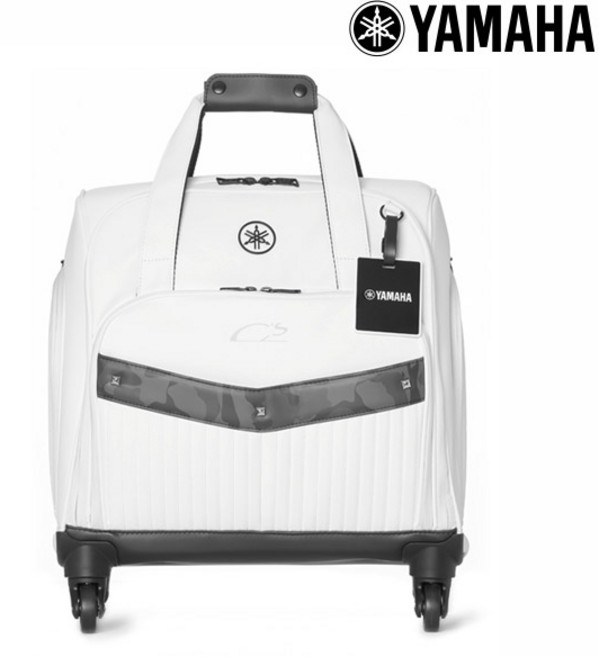 야마하 C1K 여성 휠 보스턴백, 화이트