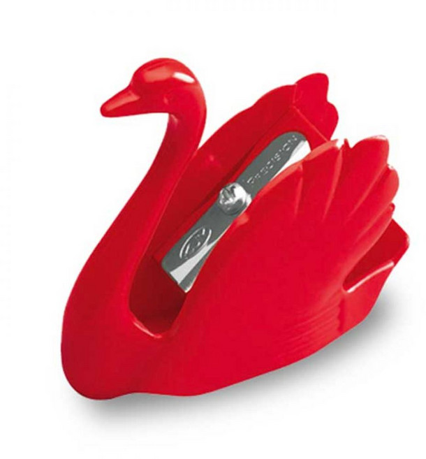 스타빌로 스완 샤프너 연필깎이 백조 그림 준비물, 단품, 1개