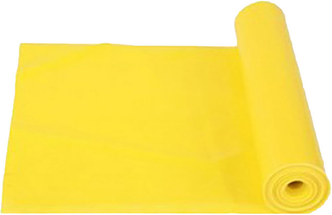 라베코 스포츠 라텍스 요가 밴드, 1개, 옐로우