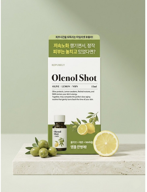 올레놀샷 NMN, 1개, 15ml