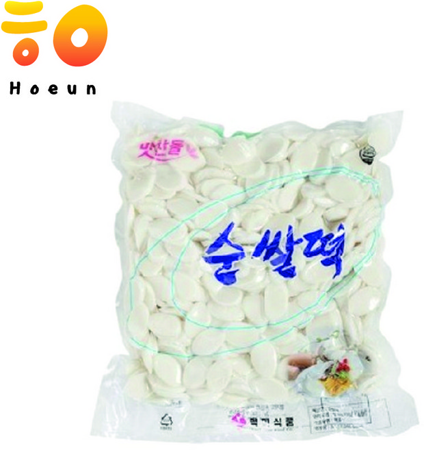 백미식품 백미 순쌀떡, 3kg, 2개