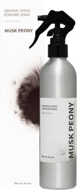 메르디센트 무드 퍼퓸 바디 스프레이 머스크피오니, 300ml, 1개