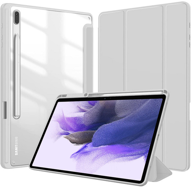 갤럭시 탭 슈퍼 클리어 펜슬 수납 케이스, 그레이