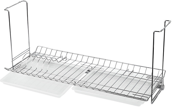 에스파스 부착식 씽크선반 600 반투명쟁반, 1단, 1개