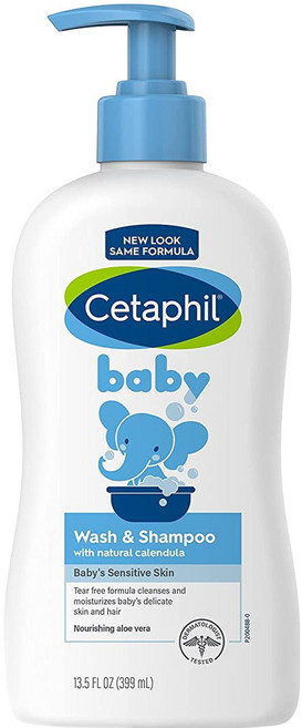 세타필 키즈 워시 앤 샴푸, 1개, 399ml