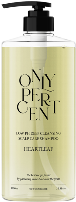 온리퍼센트 어성초 40 약산성 딥 클렌징 두피케어 샴푸, 1개, 1L