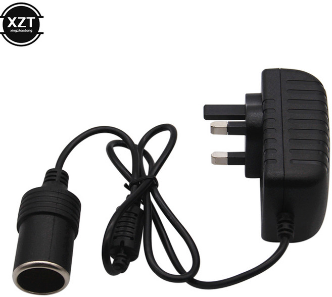 24W 담배 라이터 가정용 220V AC 12V DC 2A 자동차 어댑터 소켓 변환기 충전 테스터, 02 UK, 03 UK