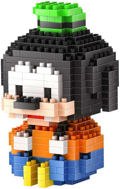 [알꿀밤-나노블럭-D애니] B멜빵 구피, 1개