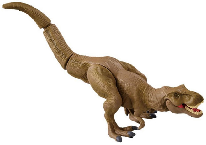 쥬라기월드4 티라노사우루스 배틀카드 공룡피규어 교구, 1개