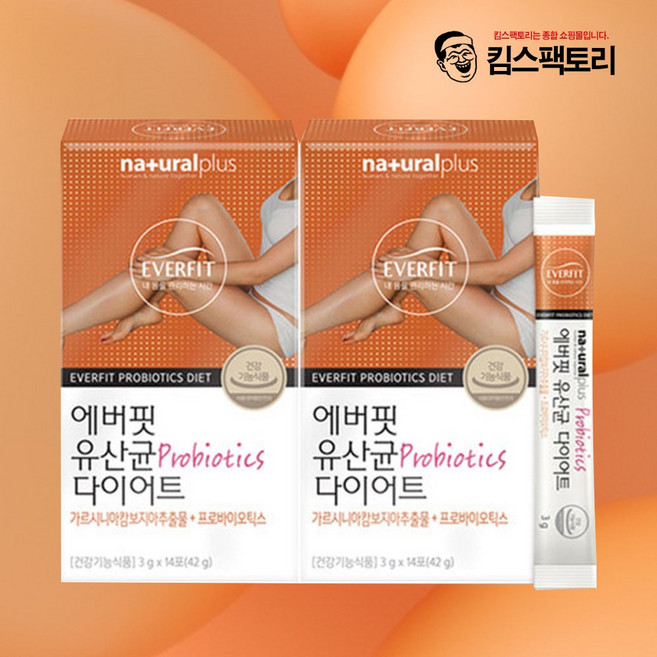프로바이오스틱 에버핏 유산균 다이어트 프로바이오스틱스, 3g, 1개