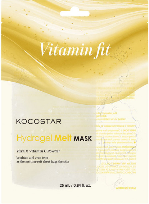 [코코스타] 하이드로겔 멜트 마스크 비타민, 1개, 4개입