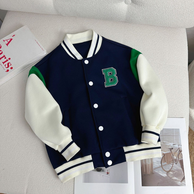 미니으니 남아용 B자수 야구 점퍼 [1229]